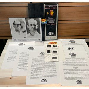 TNT TV Movie Press Kit The Man Who Captured Eichmann 1996 Robert Duvall